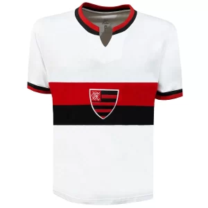 Camisa Retrô Flamengo Branca 1976