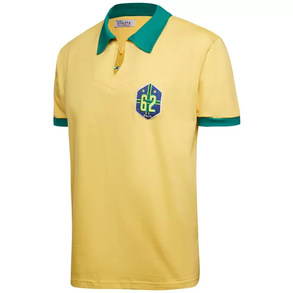Camisa Polo Brasil Copa 1962  Athleta Masculina