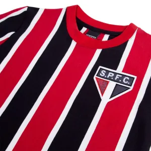 Camisa Retrô São Paulo Feminina 1970 Listrada
